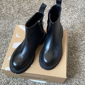 Zara lug boots